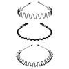 Hair Hair Spring One Size Fits Hair Set of 3 Hairband, Headband, Clip, Men's Headband, Hook, Hairband, Non-slip, All, Comfortable, Adjustable,