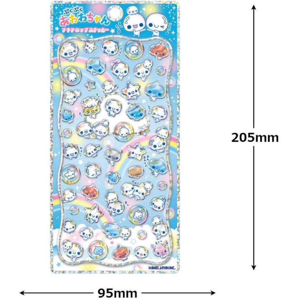 Awawa-chan drop sticker