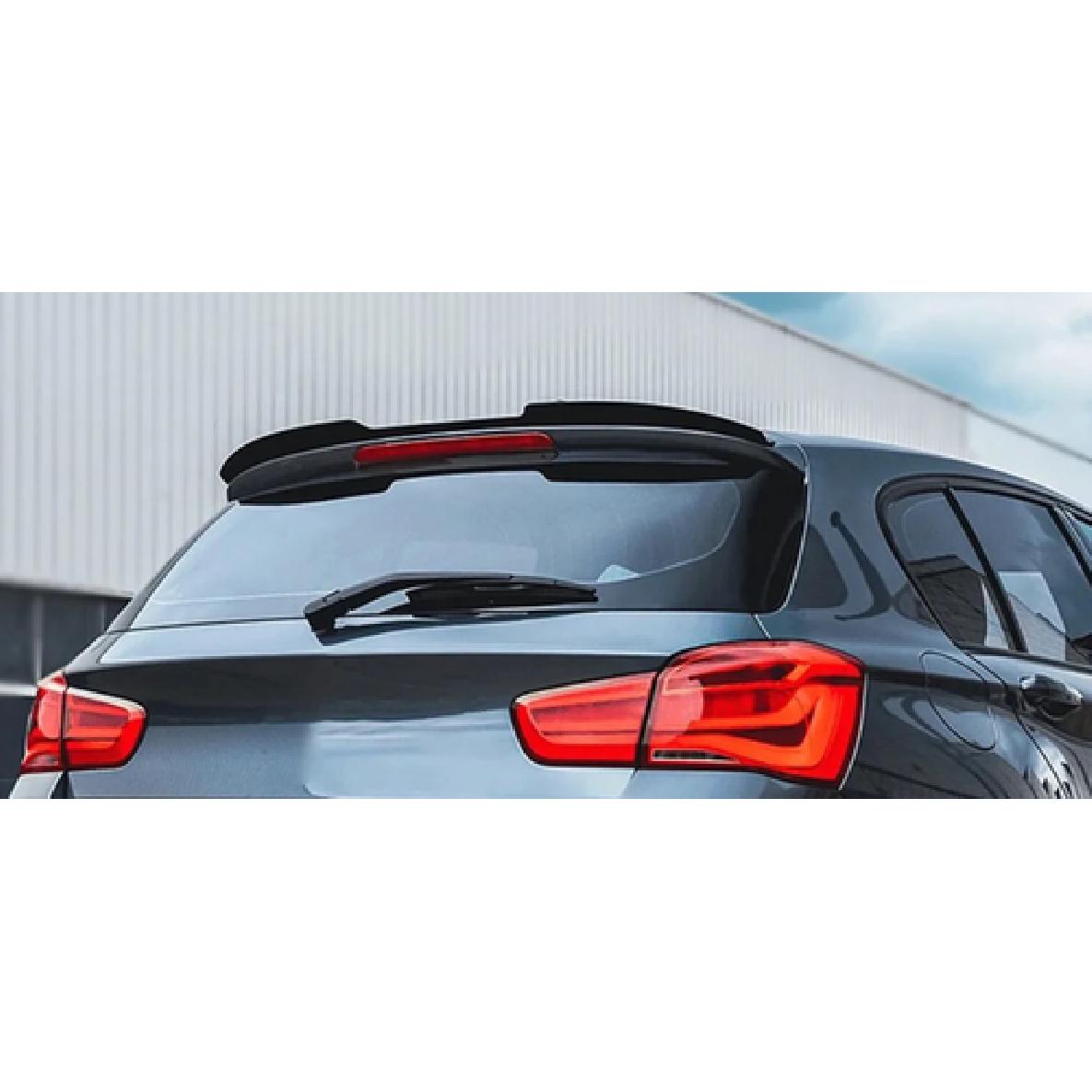 Glossy Black Rear Universal M4 Roof Spoiler For 2012- BMW 1 Series Hatchback