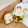 Schoolbag Summer New Children's Schoolbag College Student Travel Lightweight Contrasting Color Small Backpack Leisure Parent-child Bag Spring Outing
