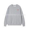 Unisex Embroidered Heart Hoodie Sweatshirt Casual Loose Fit Cotton Pullover Winter