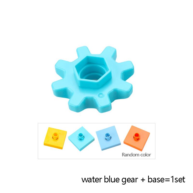 Big Building Blocks Playground Parts Slide Ladder Gear Swing Compatible Bricks Baby Assemble Interactive Toys Gift