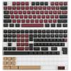 Red Warrior CSA Custom Keycaps, 160-Key Double-Shot Keycap Set for CherryGateron MX Switch 6064GK61 Gaming Mechanical Keyboards