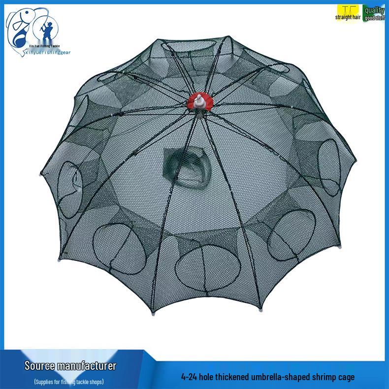Automatic Folding Umbrella-Style Shrimp and Lobster Fishing Net