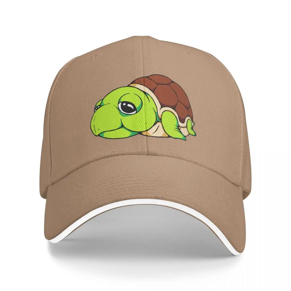 Chonky Lazy Turtle Baseball Cap Beach Hat Sun Cap Hat Unisex For The Sun Beach Unisexs Hats Womens