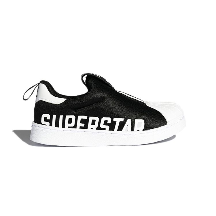Adidas Originals Superstar 360 X Durable Low-Top Toddler Shoes Baby Shoes Black White GX3235