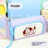 Creative Cartoon Dog Pencil Case With Large Capacity And Embroidery For Elementary Students