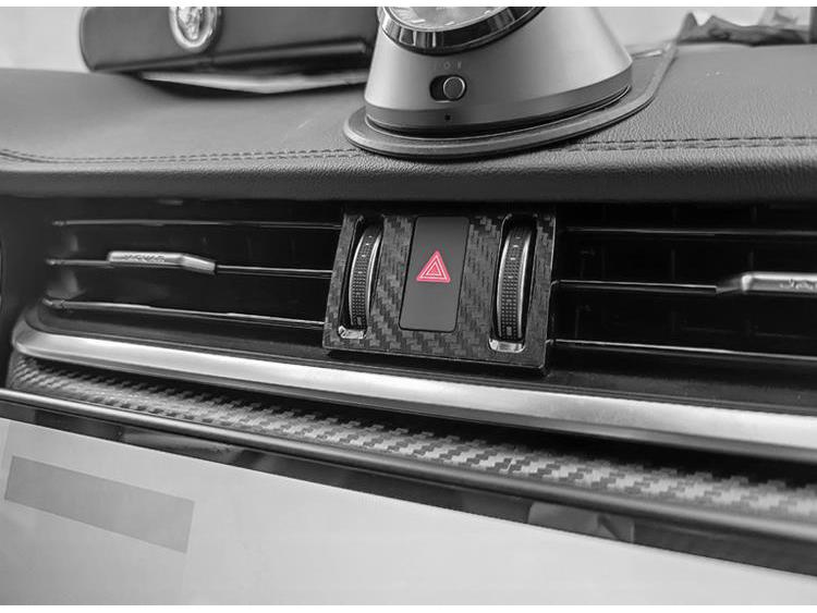 Jaguar XFL 2021 Interior Carbon Fiber Anti-Kick Sticker - Damage-Free Replacement