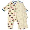 MIKIHOUSE HOT BISCUITS Romper Coverall for Boys and Size Product Girls, Blue, 60cm, Number 70-1201-953