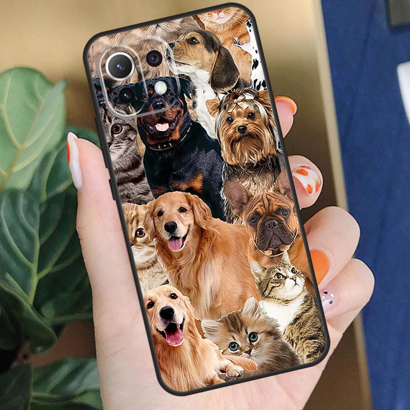 

Чехол с рисунком собак Бульдог и Бигль Для Xiaomi 15T 14T 13T Pro 14 15 Ultra 17 Pro Max POCO X7 F8 Pro X5 X6 F5 F6 F7 Чехол Xiaomi 14