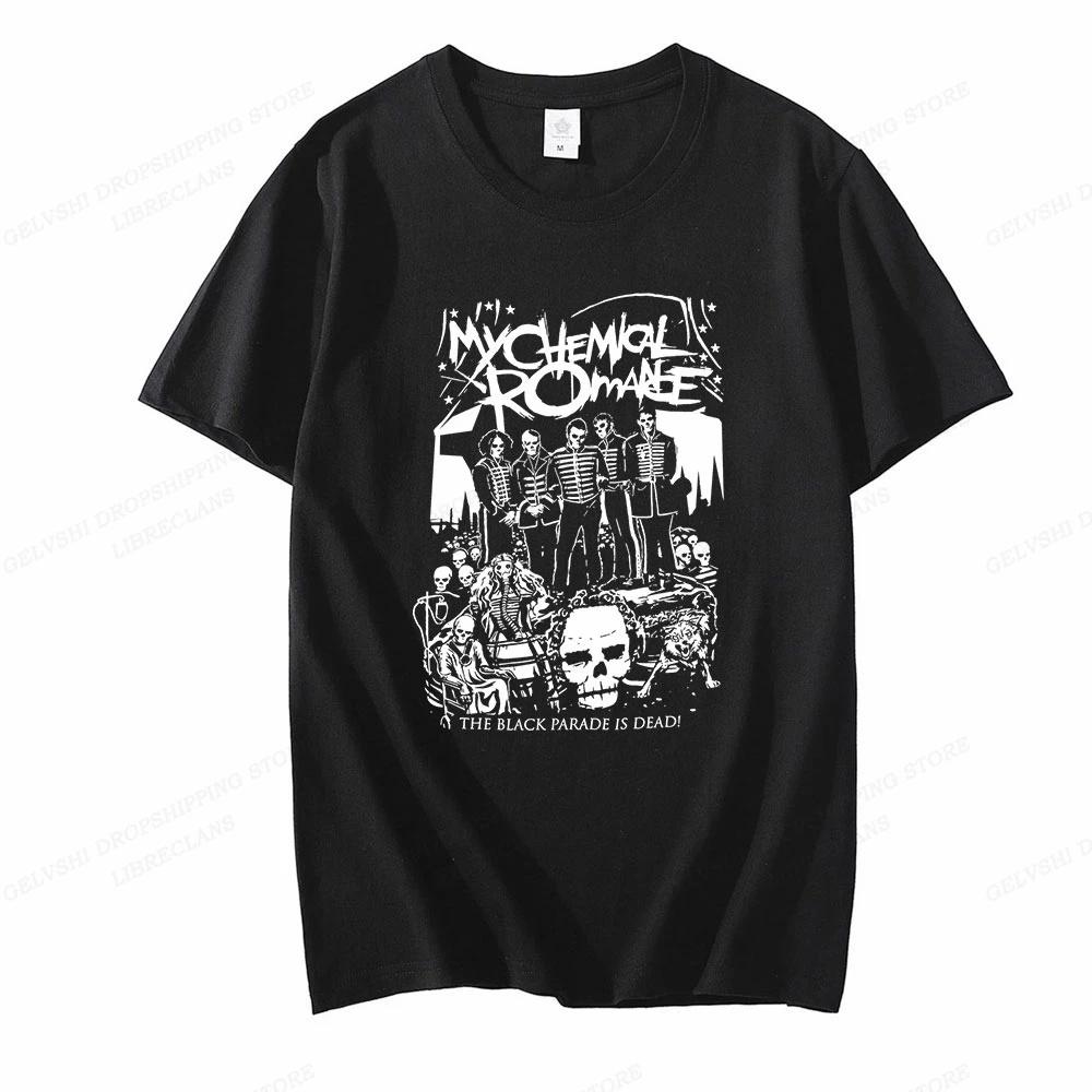 My Chemical Romance T Shirt Women Fashion T-shirts Cool Men Tshirt Casiual Summer Vintage Anime Unisex Top Tee