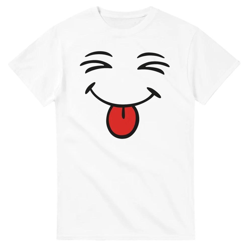 Smiley Face with Tongue T-shirt