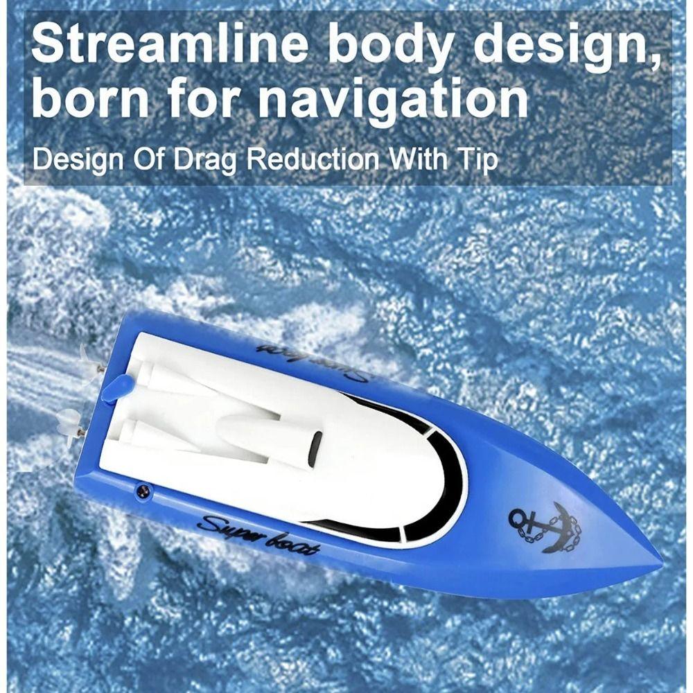 High Speed RC Speedboat Double Propeller Boat Electric Toys Remote Control Boat  Boys Girls