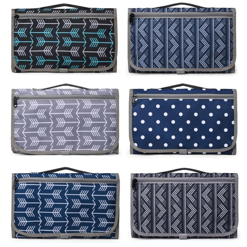 Multifunctional Baby Travel Changing Mat Foldable and Waterproof Diaper Pad Nursing Mattress Crib Bedding Pad Essential