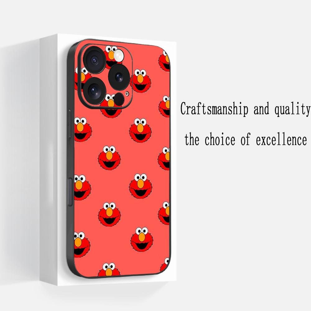 

S-se-sameS classic anime street pattern Phone Case For iPhone 17 16 e 15 14 13 12 Plus Mini Pro Max Soft black Shockproof Cover iPhone 15 Plus