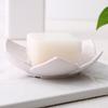Simple Silicone Soap Dish Drain Box for Bathroom Kitchen Shower Use