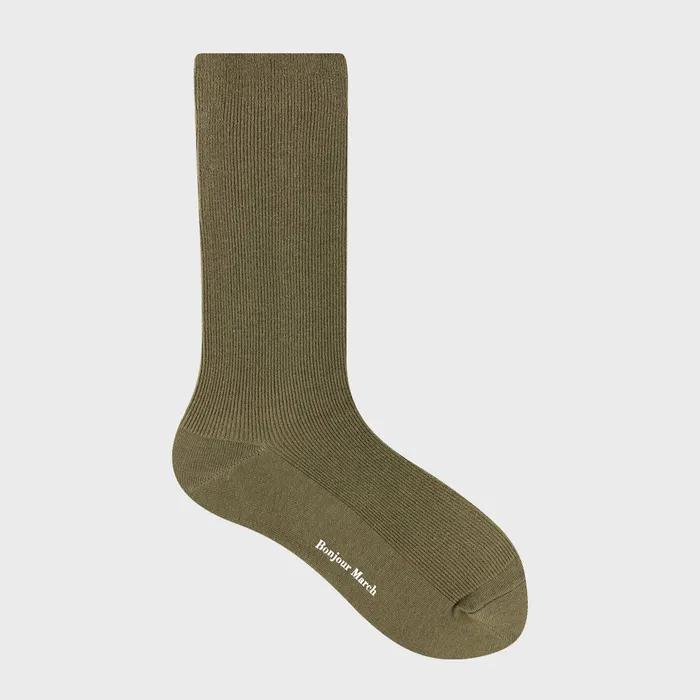 Rib socks