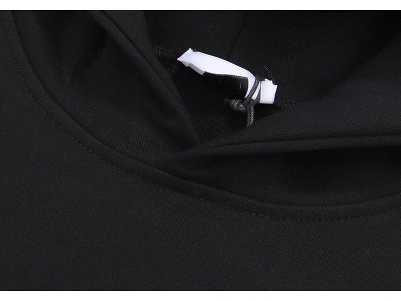 25SS RHUDE Geometric Hooded Sweatshirt - Men's Trendy European & American Style Jacket