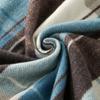 Fashion Vintage Plaid Stripe Scarf Winter Warm Imitation Cashmere Women Long Soft Thickened Female Scarves Tassel Shawl Wraps