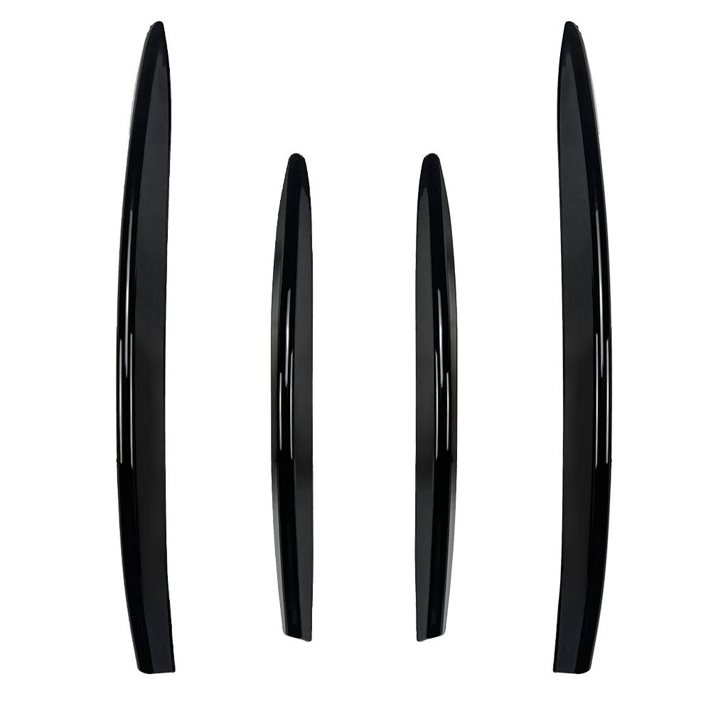 Car Front Fog Lamp Strip Air Intake Grille Slats Trim Cover For Mercedes-Benz CLA-Class C118 X118 Late AMG 2023-2024