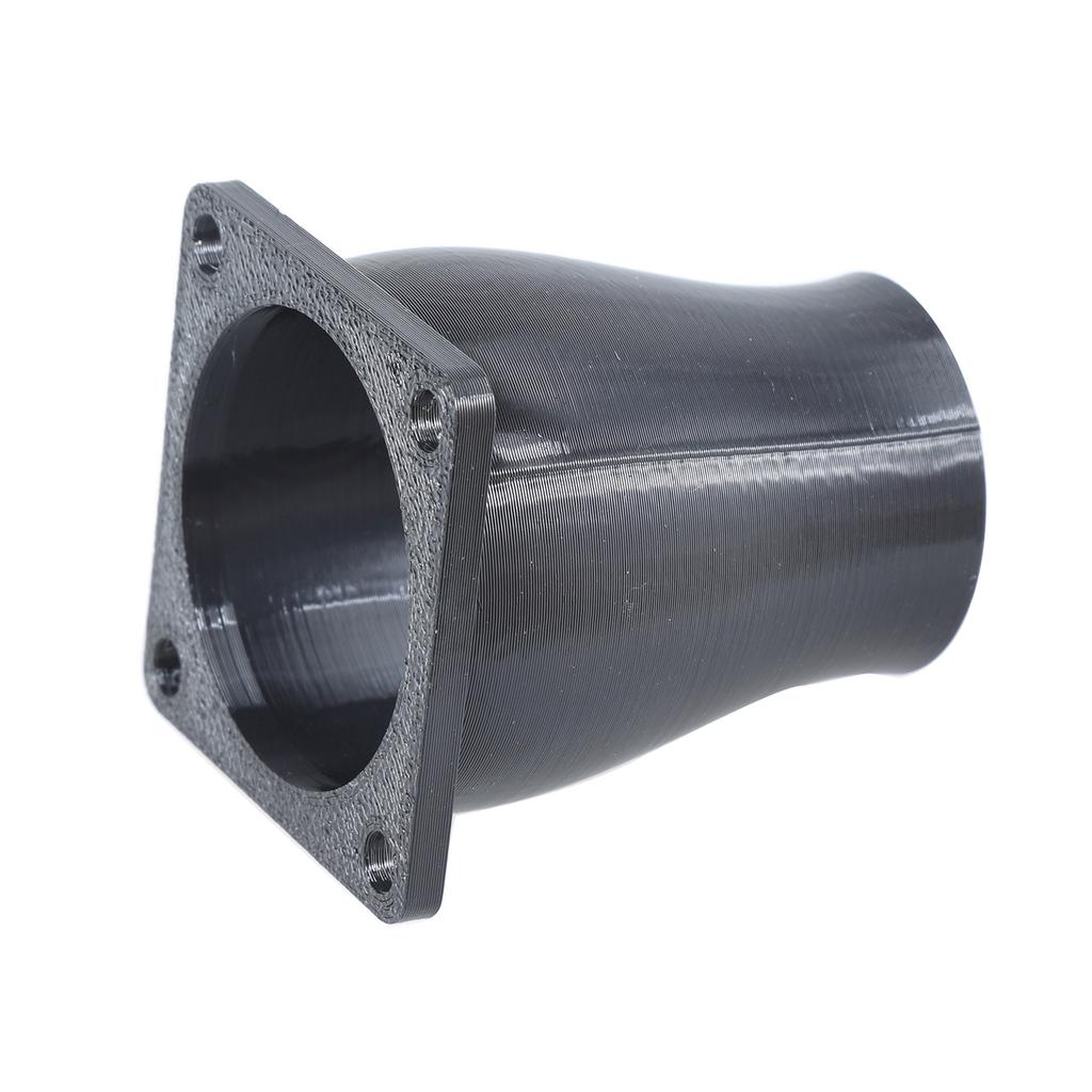 Long Flange Duct Fan Hose Connector Air Ventilation Adapter for Kitchen Hood Ventilator Pipe Connecting Exhaust Outlet