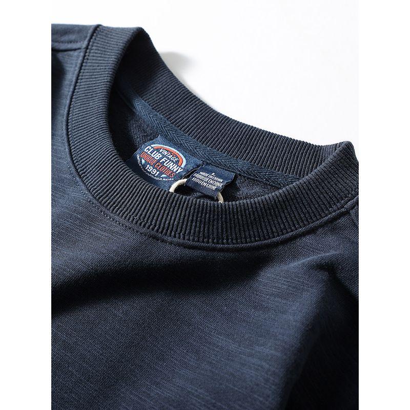 American vintage Stiff Heavy 520G Thick High Weight round Neck Hoodie Men's Autumn and Winter Foreign Trade Men's Casual Outerwear