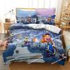 3D Classic Game Crash Bandicoot Bedding Set Printed single Comforter Quilt Duvet Cover Pillow Case 3 Pieces Sets Kids Adult Size