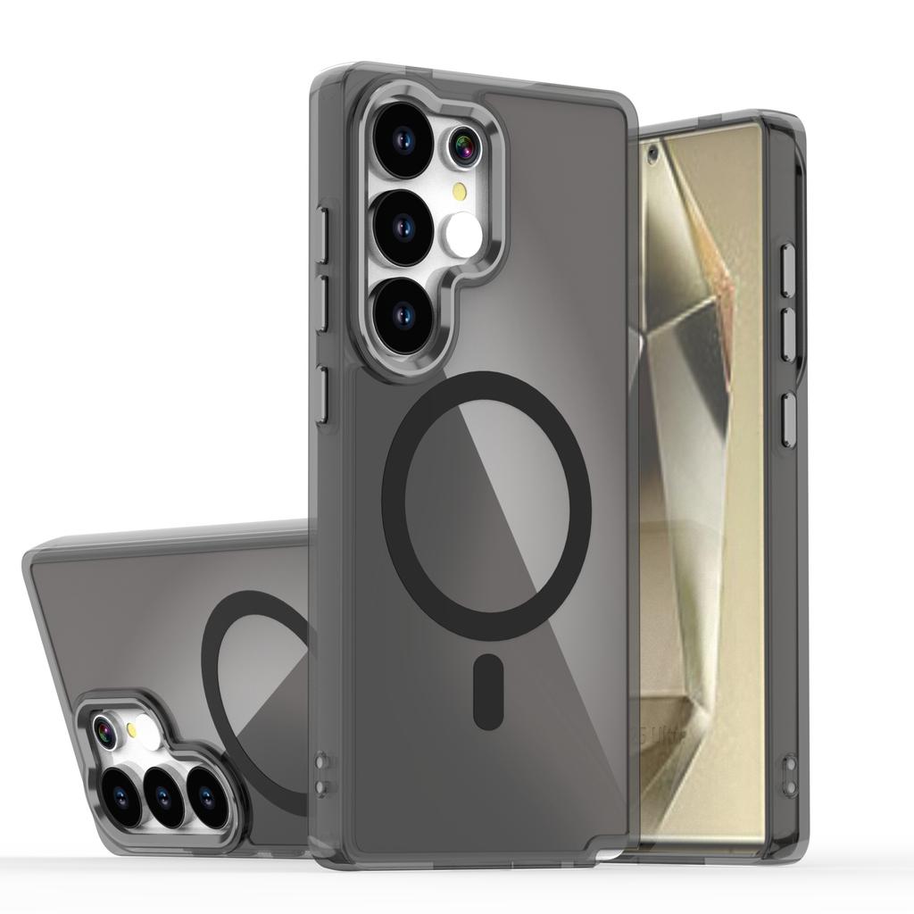Compatible with Samsung S26 Ultra Bright Chameleon Magnetic Phone Case, S25 Ultra Shockproof S24U Protective Case