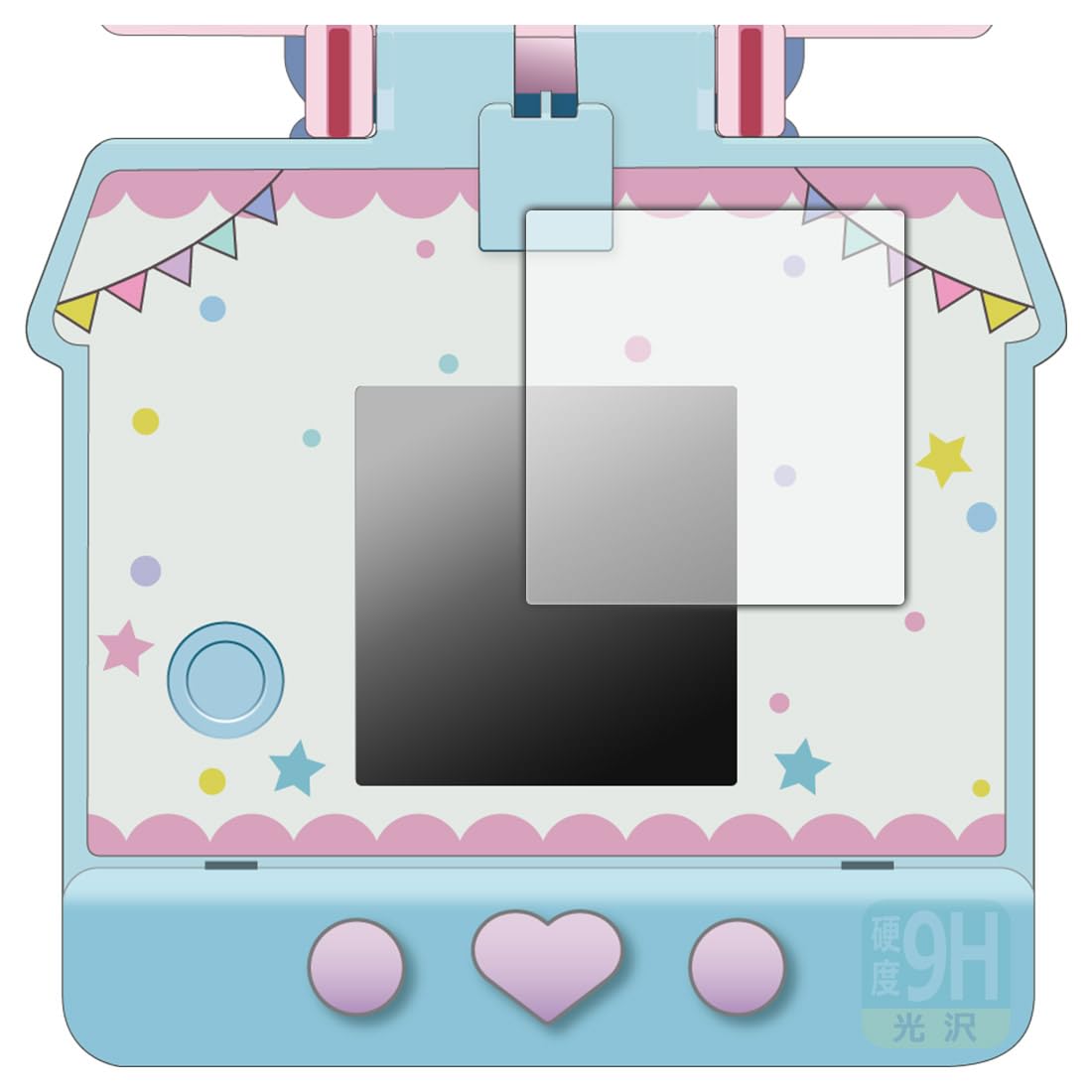 PDA Kobo Pocket Room Sanrio Characters Compatible 9H High Hardness [Glossy] Screen Protector [For Screen] Made in Japan