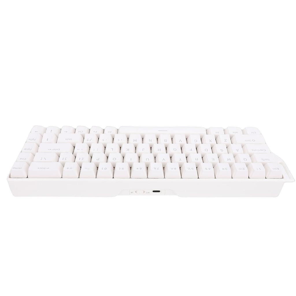 Mechanical Gaming Keyboard Wired Wireless 60percent Rapid Trigger Gaming Keyboard with RGB Backlit 3 Mode Hall Effect