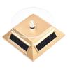 Solar Powered For 360 Degree Rotating Display Stand for Jewelry Watches Mobile Phones and Products with Turntable Base