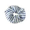 Simple and Fresh Striped Hairband, Minimalist Hair Tie, Big Intestine-style Hair Band, Versatile Girl's Ponytail Hair Accessory