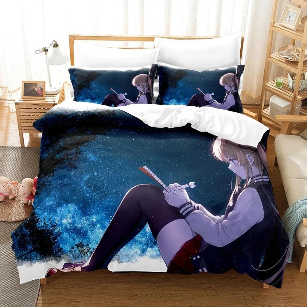 Saekano How To Raise a Boring Girlfriend Bedding Set Double Twin King Duvet Cover Comforter Pillowcase Boys Girls Adults Bedroom
