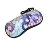 Kawaii Cute Girl Glasses Case Men Women Fashion Zipper Anime Nekopara Otaku Fans Eyewear Storage Box Glasses Box