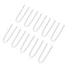 10PCS BTE Preformed Sound Tube Silicone Replacement Accessory Sound Aid Replacement Tube U Shape