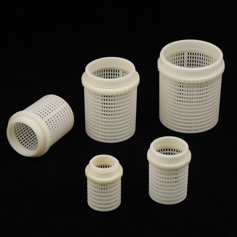 ABS White Female/Male Filter Cup Water Pump Protect Hose Mesh Filter Garden Irrigation Fittings Aquarium Fish Tank Filter Cup