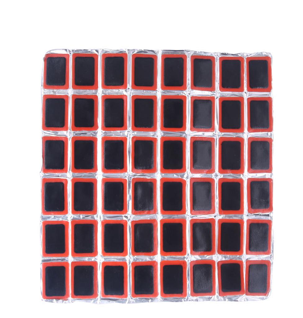 Puncture Tube Inner Tire 48pcs Rubber Patches Bicycle Motor Tyre Bike Kit Repai