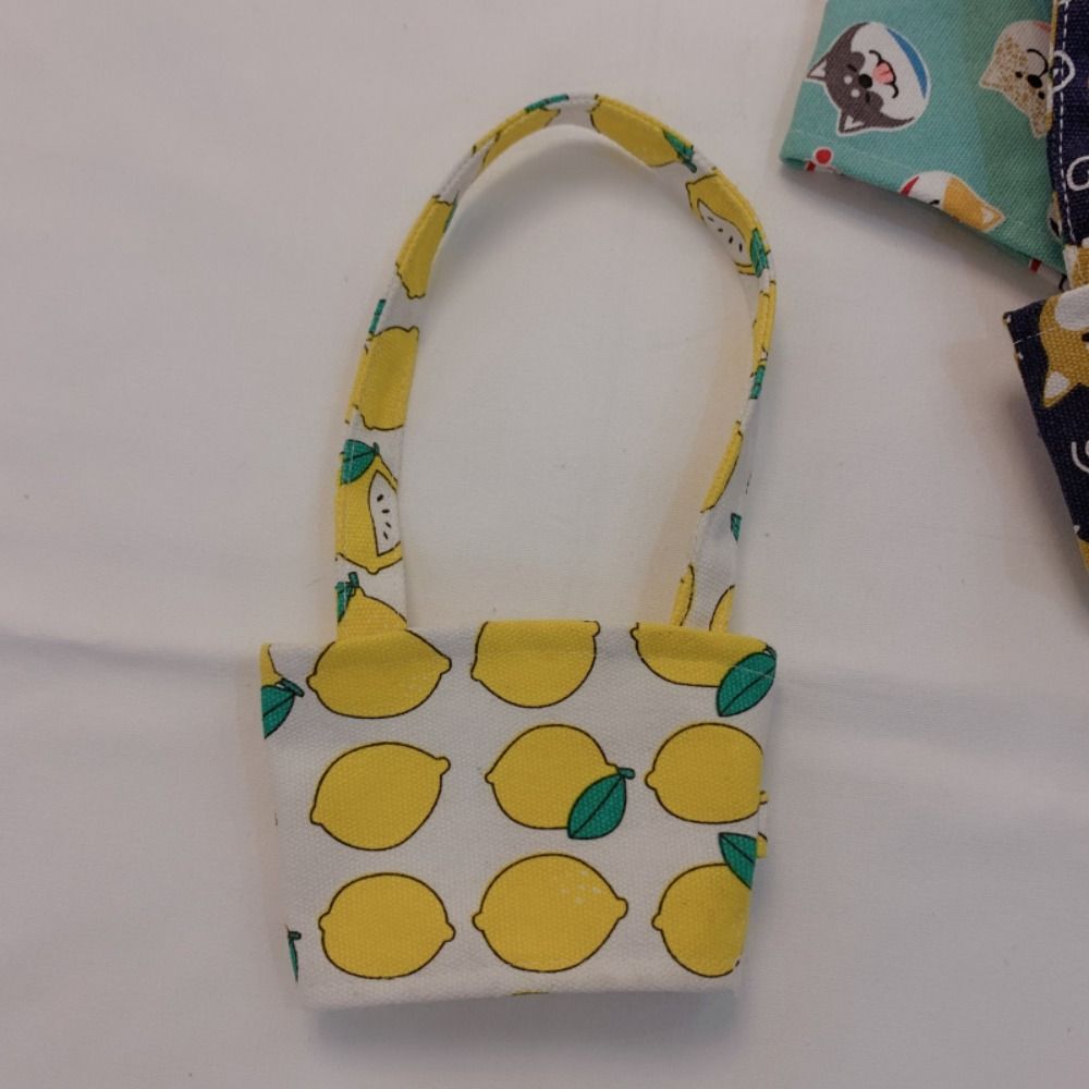 Handheld Water Bottle Carry Bag Cartoon Printing Cup Sleeve Portable Water Cup Pouch  Children