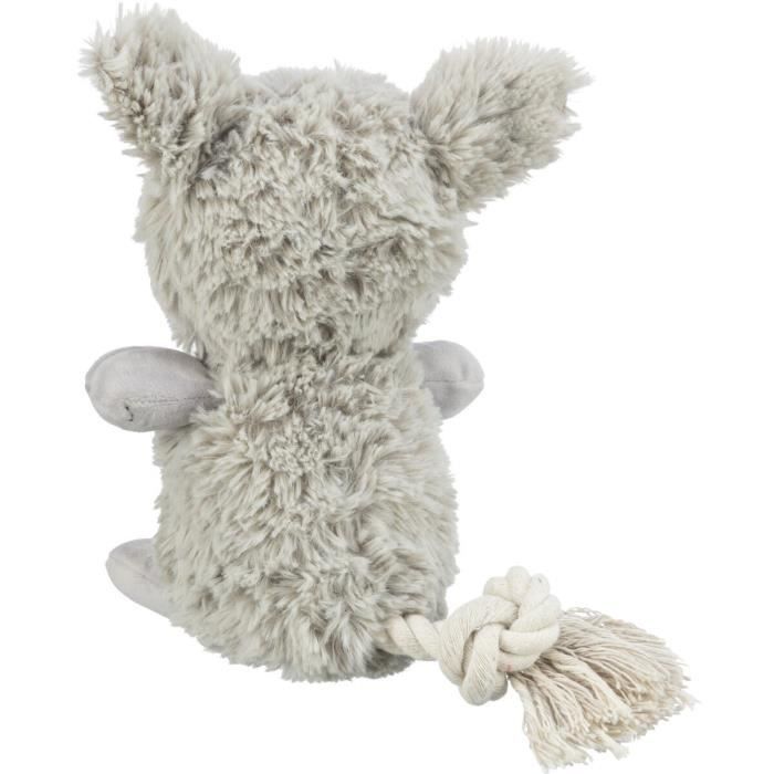 Jouet Peluche Pour Chien - Trixie - Monstre - Résistant - Corde Intérieure - Gris