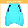 Children's Portable Inflatable Surfboard Lightweight Kickboard Ocean Surfing Water Slider Blue Striped