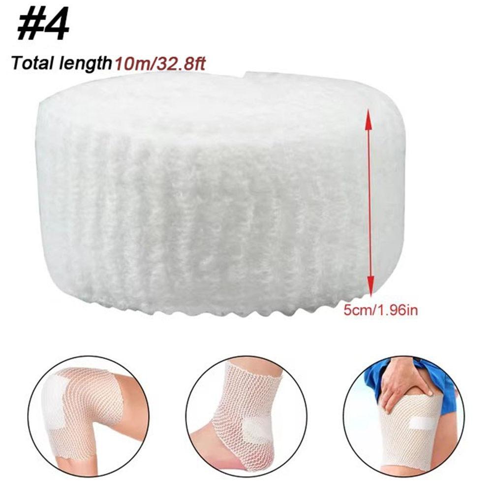1 Rolle Netzschlauchverband Elastisches Netz Wundauflage Schlauchgaze Atmungsaktiver Verband Fixiernetz für Handgelenk Ellenbogen Wade