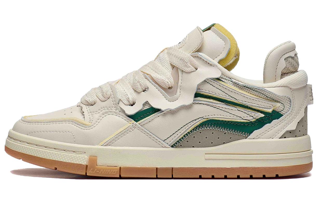 Li Ning Wave PRO Low top Skateboard Shoes Women s Pine Green AECT046-3 37