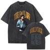 Rapper J.Cole The Fall Off Světové turné 2026 Vintage Praná Tričko Pánské Dámské Hip Hop Gotické Oversized Bavlněné Tričko Streetwear