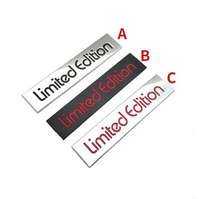 Metal Sticker Limited Edition Car Trunk Fender Badge Decoration Sticker