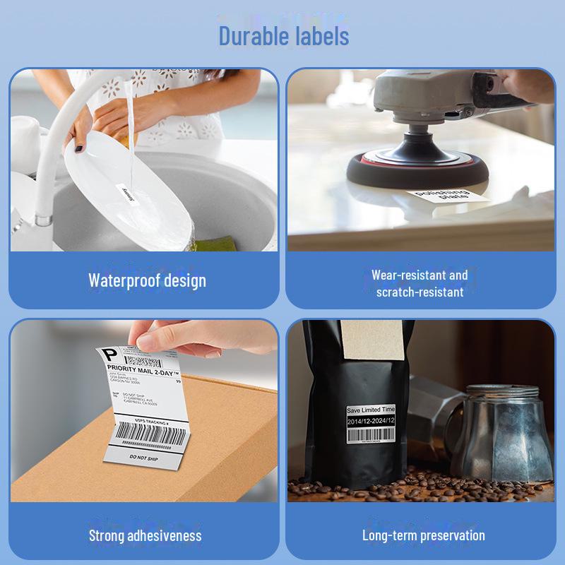 Hârtie autoadezivă pentru etichete de bijuterii Phomemo tip F 25x38mm pentru M110