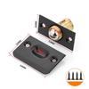 Stainless Steel Rotating Axis Sky Axis Wooden Hinge Invisible Door Up And Down Secret Hinge Door