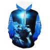 3D Men's Hoodie, Men's Casual Pattern Design Hoodie for Autumn and Winter Streetwear
