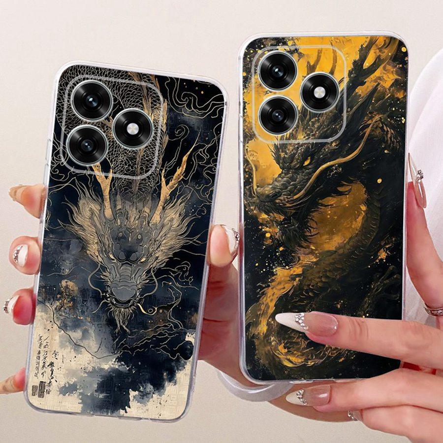 For Honor X5c Plus Case Soft Silicone Transparent Fashion Style Capa Proective Cover for HonorX5c X 5 C Plus NLA-LX1 Fundas