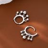2022 New Style 925 Sterling Silver Needle Tassel Ear Cuff: Women's Niche Summer Stud & Hoop Earrings