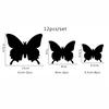 12PCS Butterfly  Mirror Decoration Home Room Art 3D DIY Wall Stickers